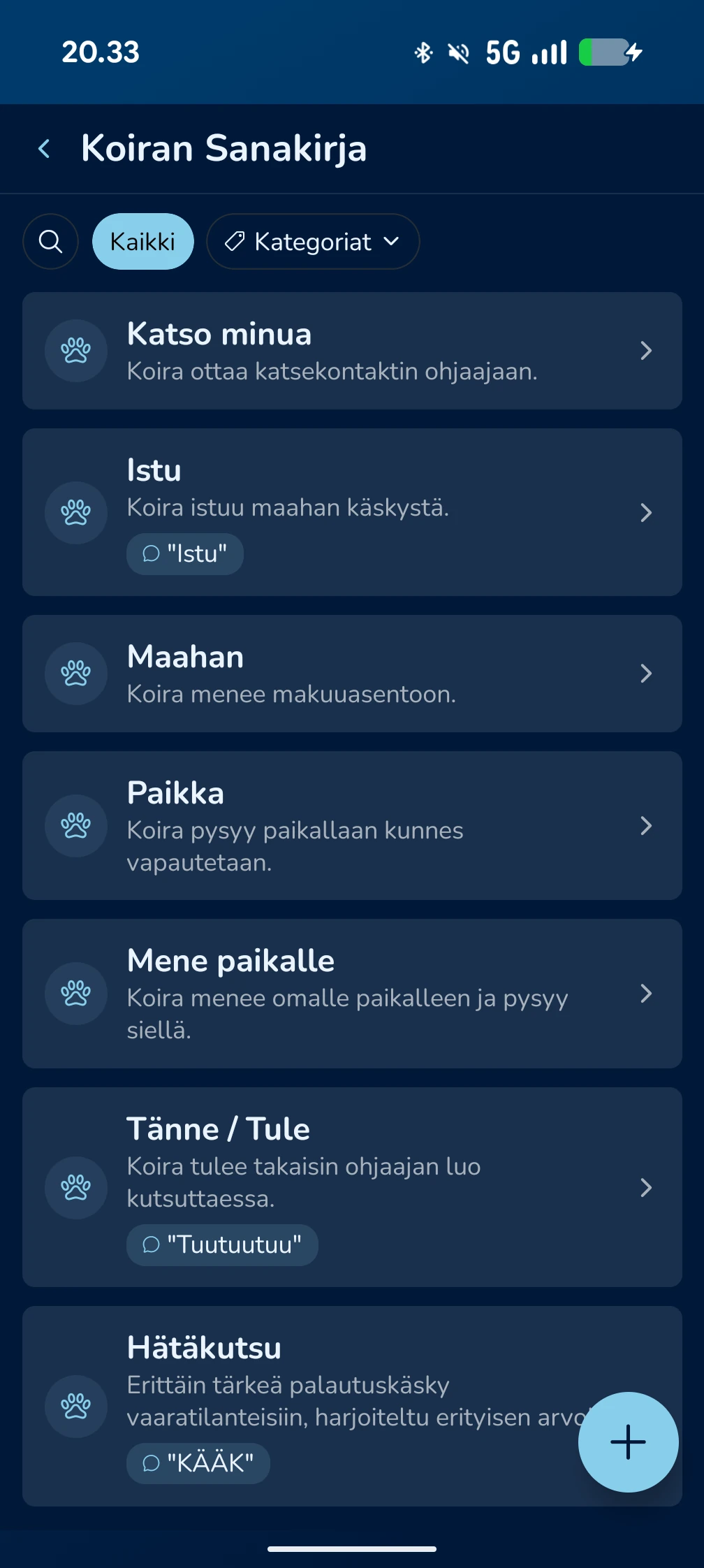 KoiraKaveri koiran sanakirja – vihjeet ja eleet yhdessä paikassa